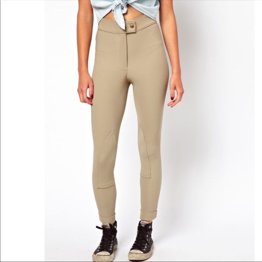 American Apparel Riding Pants - Beige